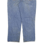 CARHARTT Mens Relaxed Fit Blue Denim Jeans W38 L30 Workwear Zip Closure