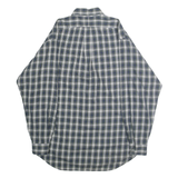 RALPH LAUREN Mens Blue White Check Shirt M Classic Button-Down Cotton Casual