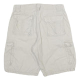 LEE Mens Shorts Beige Casual Cotton Cargo M W31 Pockets Comfortable Summer
