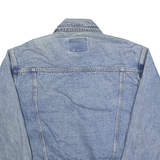 GAP Mens Blue Denim Button Cotton Jacket S Classic Casual Lightweight