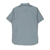 Tommy Hilfiger Short Sleeve Shirt - Medium Blue Cotton