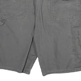 DICKIES Mens Shorts Grey Casual Cotton Blend 3XL W38 Workwear Cargo Pockets