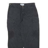 CARHARTT Womens Cotton Blend Black Regular Cargo Trousers W30 L27 Casual