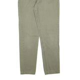 EDDIE BAUER Womens Slim Fit Jeans Beige Denim W26 L32 Classic Zip Pockets