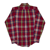 Polo By Ralph Lauren Checked Shirt - Large Red Cotton