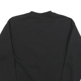 PENNANT Mens Black Soccer Crew Neck M Cotton Blend Casual Sweatshirt