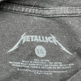 Metallica Band T-Shirt - Large Black Cotton