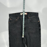 505 Levis Jeans - 32W 30L Grey Cotton