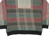 TOMMY HILFIGER Mens Multi Colour Patterned Jumper Crew Neck Basic Knit 2XL