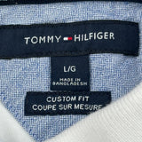 Tommy Hilfiger Polo Shirt - Large White Cotton