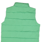AMERICAN EAGLE Womens Green Sleeveless Zip Jacket S Polyester Blend Puffer Vest