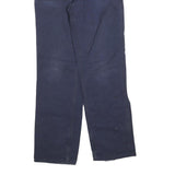 CARHARTT Mens Blue Regular Fit Straight Leg Denim Jeans W31 L34 Workwear Zip