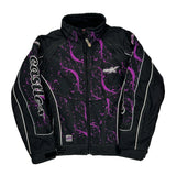 Castle X Floral Jacket - Small Black Polyester