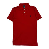Age 10-12 Polo By Ralph Lauren Polo Shirt - Large Red Cotton
