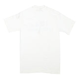 HANES Mens White I Love Los Angeles Graphic T-Shirt S Short Sleeve Crew Neck