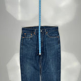 505 Levis Jeans - 32W 30L Blue Denim