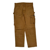 Unbranded Cargo Trousers - 34W 32L Brown Cotton