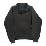Carhartt 1/4 Zip - Large Black Cotton