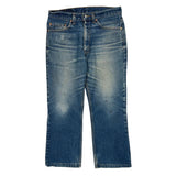 517 Levis Jeans - 32W UK 12 Blue Cotton