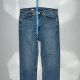 505 Levis Jeans - 32W 30L Blue Denim