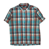 Marmot Checked Short Sleeve Shirt - XL Multicoloured Polyester