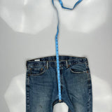 505 Levis Jeans - 38W 31L Blue Denim