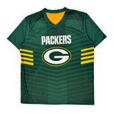 Green Bay Packers Nfl Football Jersey - 2XL Yellow Polyester