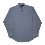 Marlowe Polo By Ralph Lauren Checked Shirt - Large Blue Cotton