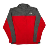Age 14-16 The North Face Fleece Jacket - Large Grey Polyester