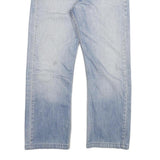 LEVI'S 501 Mens Light Blue Regular Straight Denim Stone Wash Jeans W31 L27