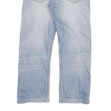 LEVI'S 501 Mens Light Blue Regular Straight Denim Stone Wash Jeans W31 L27