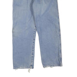 DICKIES Mens Jeans Blue Regular Straight Denim Light W34 L28 Classic Workwear