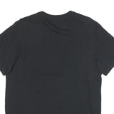 NIKE Mens Black Graphic T-Shirt M Short Sleeve Crew Neck Cotton Blend