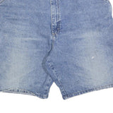 WRANGLER Mens Shorts Blue Casual XL W38 Denim Cotton Blend Relaxed Fit