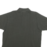 LACOSTE Mens Grey Short Sleeve Crocodile Logo Polo Shirt 2XL Classic Fit Cotton