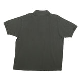 LACOSTE Mens Grey Short Sleeve Crocodile Logo Polo Shirt 2XL Classic Fit Cotton