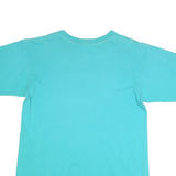 MICKEY & CO Mens Blue Graphic T-Shirt L Short Sleeve Crew Neck Cotton Casual