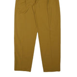MAX&CO Womens Wool Blend Mustard Relaxed Tapered Trousers W30 L31 Elegant