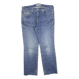 LEVI'S 505 Womens Jeans Blue Regular Straight Denim Medium W32 L26 Classic Zip