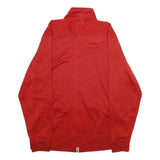 ADIDAS Mens Red Cheetahs Football Track Jacket L Polyester Zip Sportswear