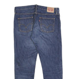 LEVI'S Womens Regular Fit Straight Blue Denim Medium Wash Jeans W32 L28 Classic