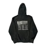 Alcom Carhartt Graphic Hoodie - Large Black Cotton