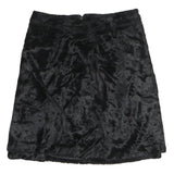 VERSACE Womens Black Mini Cotton Skirt Soft Feel Classic Stylish M