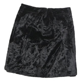 VERSACE Womens Black Mini Cotton Skirt Soft Feel Classic Stylish M