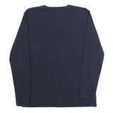 CARHARTT Womens Navy Blue Long Sleeve Crew Neck Pocket T-Shirt M Cotton