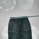Carhartt Carpenter Trousers - 32W 29L Dark Wash Cotton
