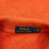 Polo By Ralph Lauren 1/4 Zip - Small Orange Cotton