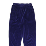 LIZ SPORT Womens Joggers Blue Slim Tapered M W26 L26 Plush Comfort