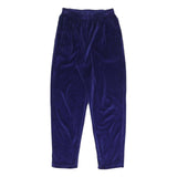 LIZ SPORT Womens Joggers Blue Slim Tapered M W26 L26 Plush Comfort