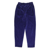 LIZ SPORT Womens Joggers Blue Slim Tapered M W26 L26 Plush Comfort